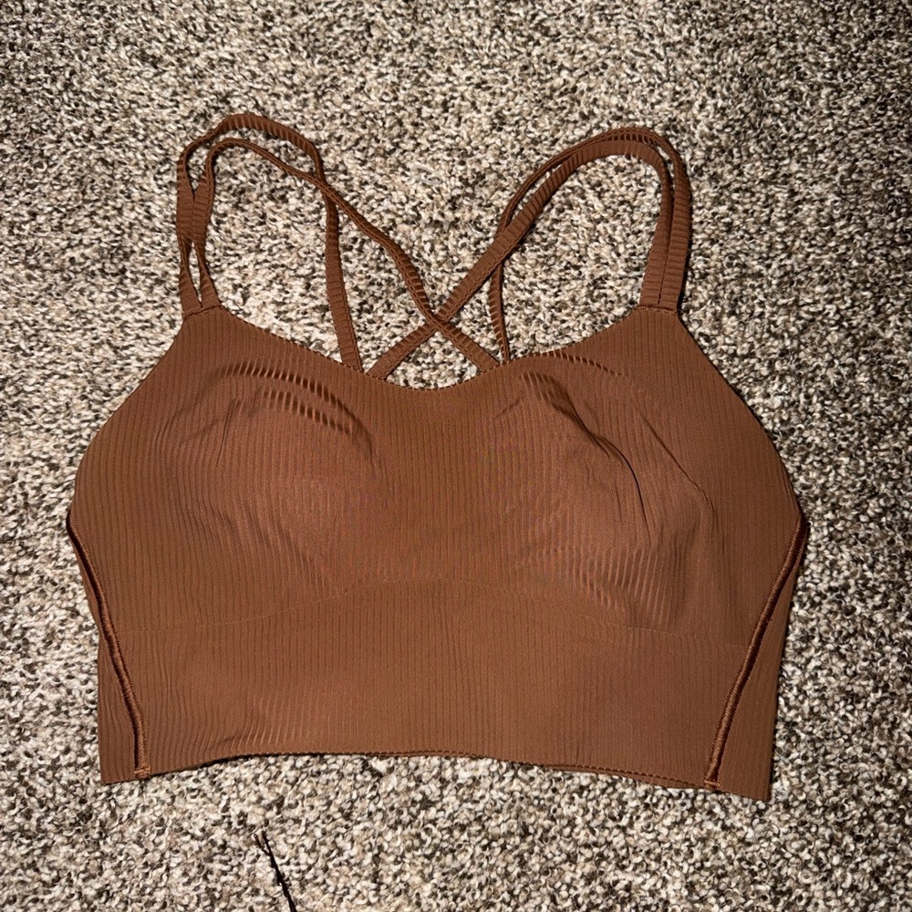 lululemon brown Sports Bra size 6